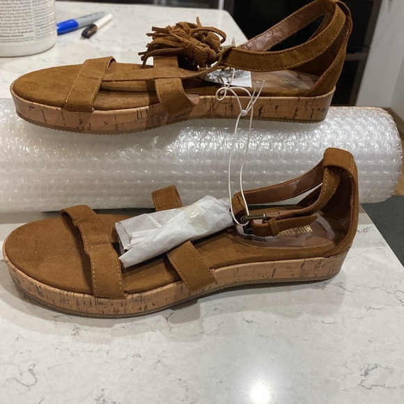 Mossimo Faux Leather Sandals - Picture 8 of 8